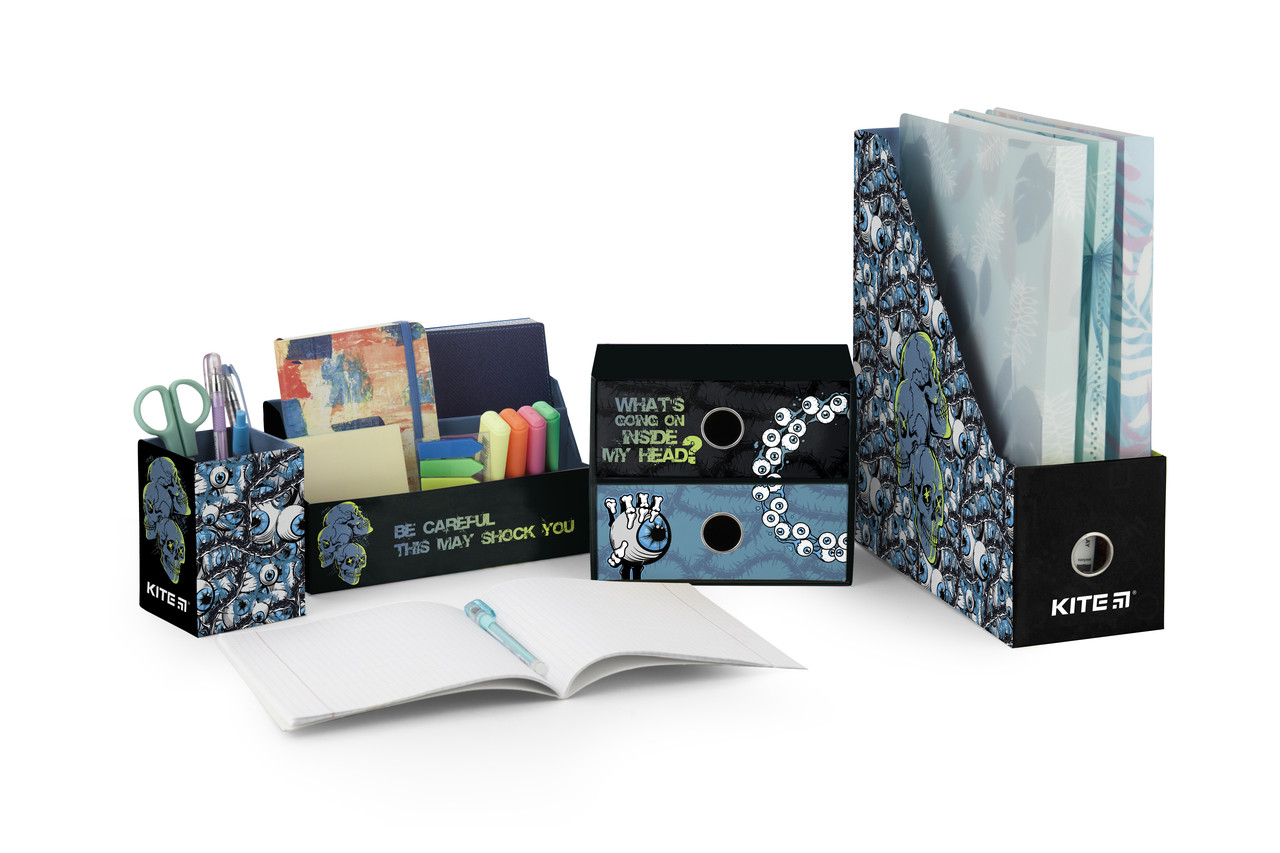 Органайзер настільний, 4 предмета, картон, Kite