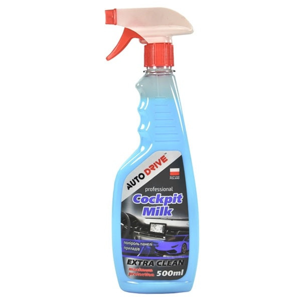 Поліроль панелі приладів Auto Drive без запаху Cockpit Milk 500ml (24шт/уп)