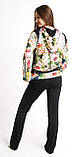 Жіночий спортивний костюм красивий велюровий EZE езе оригінал модний, фото 2