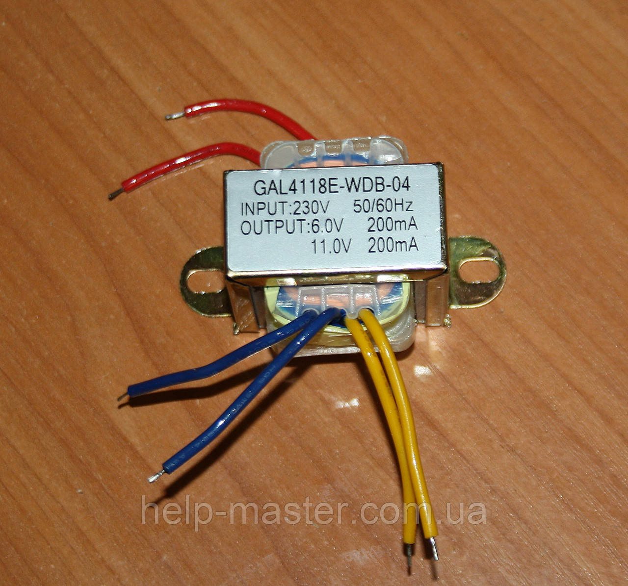 Трансформатор чергового режиму для НВЧ печей GAL4118E-WDB-04, фото 1