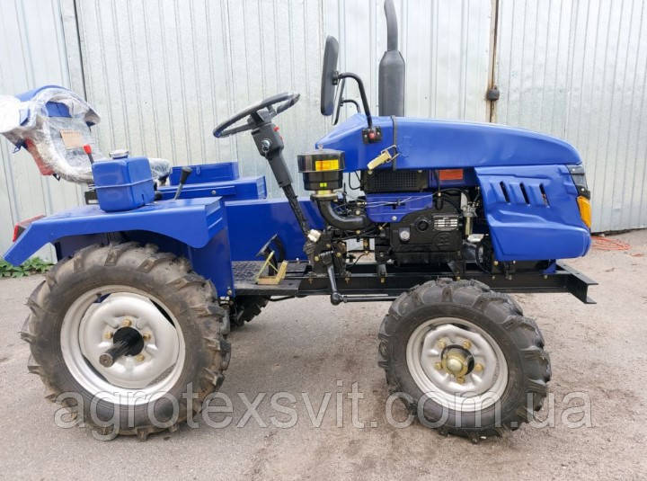 Мототрактор DW 160SXL Фреза 120 см. і 2-х корпусний Плуг в комплекті.
