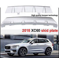 Передняя и задняя накладки (2 шт) Volvo XC60 2017 гг. TMR Тюнинг переднего бампера Вольво XC60