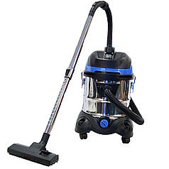 Пилосос будівельний для сухого та вологого прибирання+розетка AL-FA ALVC25L