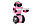 Робот на радіокеруванні WL Toys F1 з гіростабілізацією (рожевий), фото 3
