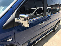 Mercedes Vito Накладки на зеркала (АВS, 2 шт) TMR Накладки на зеркала Мерседес Бенц Вито W638