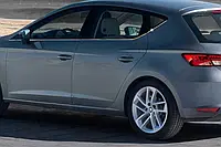 Молдинг боковых стекол (5 дверный, 8 шт, нерж) Seat Leon 2013 гг. TMR Накладки на двери Сеат Леон