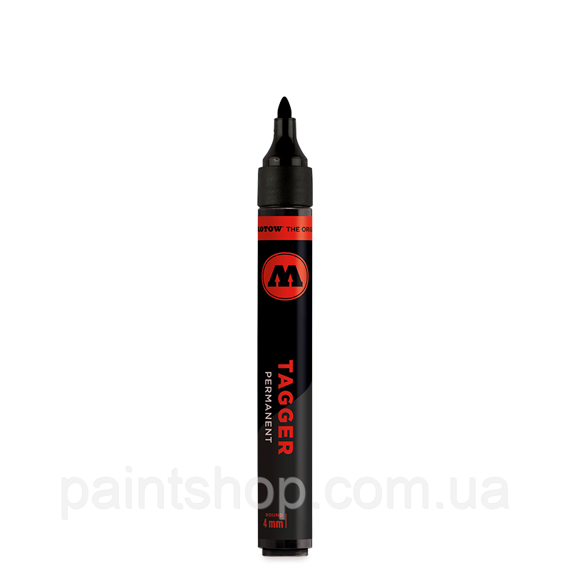Маркер спиртовий Molotow Tagger Permanent (Чорний) 4 мм