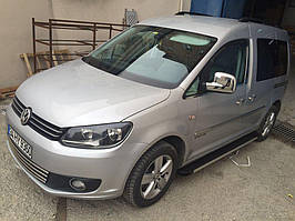 Volkswagen Caddy Накладки на дзеркала (неіржавка сталь) TMR Накладки на дзеркала Фольксваген Кадді