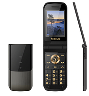 Телефон кнопочный раскладушка с камерой на 2 сим карты Tkexun 2720 (Yeemi 2720) black  РУС кнопки!