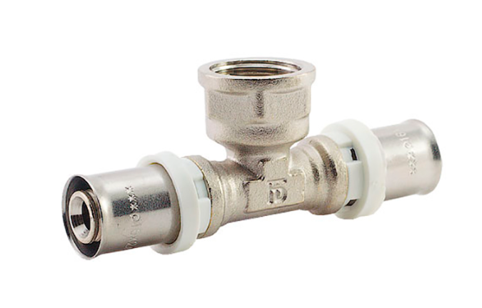 Прес Трійник 26х3/4х26 з переходом на внутрішню різьбу FADO PRESS, фото 1