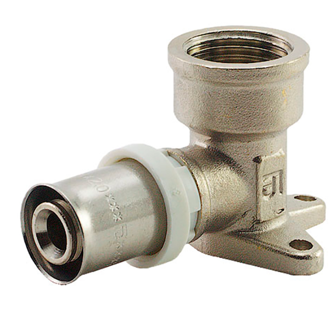 Прес Кут інсталяційний 20х1/2 з переходом на внутрішню різьбу FADO Press, фото 1