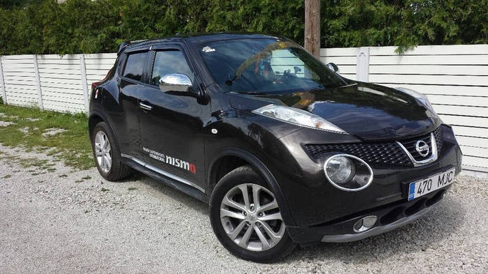 Nissan Juke 2010-2014 накладки на передние фонари OmsaLine TMR Накладки ...