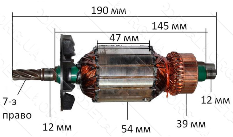 Якір для пилки дисковий Rebir 5107 — оригінал