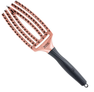 Щітка для  волосся Olivia Garden Finger Brush Trinity Love Rose, рожеве золото (ID1689)