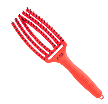 Щітка для волосся Olivia Garden Finger Brush Neon Orange, помаранчева (FBTP21-OR)