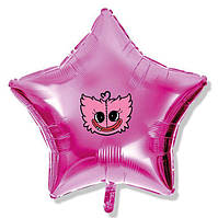 Наклейка 10" на кулю 18" "Кіссы Міссі" (поштучно, без кулі)