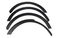 Peugeot Bipper Металлические накладки на арки черный цвет (1 дверь) TMR Хром накладки на арки Пежо Биппер