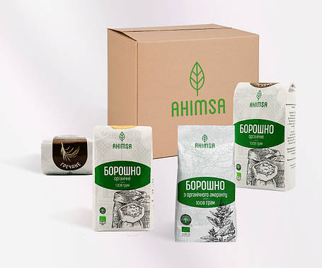 Комплект безглютенновой борошна TM Ahimsa, фото 2