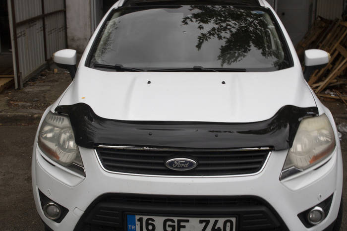 Дефлектор капота EuroCap Ford Kuga 2008-2013 гг. TMR Дефлектор на капот ...