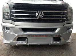 Volkswagen Crafter 2012 Тюнінговий бампер накладка Sport-3 TMR Тюнінг переднього бампера Фольксваген Крафтер