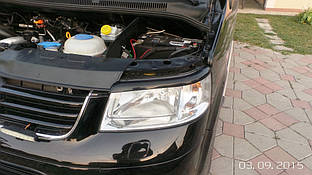 Volkswagen T5 Caravelle Вії (чорний мат) TMR Вії Фольксваген Т5 Каравелла