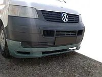 Передняя нижняя юбка ABT с усами (под покраску) Volkswagen T5 Transporter 2003-2010 гг. TMR Тюнинг переднего