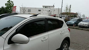 Nissan Qashqai Рейлінгі хром із пластиковими ніжками TMR Рейлінгі Ніссан Кашкай