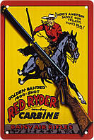 Металлическая табличка / постер "Red Ryder (Carabine)" 20x30см (ms-103400)