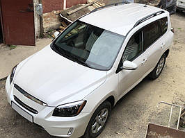 Toyota Rav 4 Рейлінги Чорні (Метал. кріп.) коротка база TMR Рейлінгі Тойота Рав 4