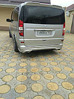 Mercedes Vito 639 Тюнінг на задній бампер під фарбування AMG середня-довга база TMR Тюнінг заднього бампера