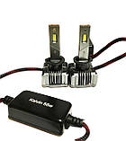 Світлодіодні LED лампи H1 для Honda Accord 7 8 KELVIN 55W 6000K 8000Lm, фото 9