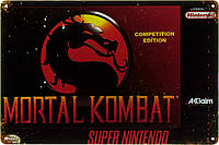 Металева табличка / постер "Mortal Kombat (Nintendo)" 30x20см (ms-103518)