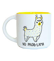 Чашка PAPAdesign матовая "No Prob-Lama"