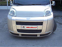 Накладка на передний бампер V1 (под покраску) Fiat Fiorino/Qubo 2008 гг. TMR Тюнинг переднего бампера Фиат