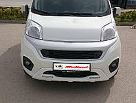 Передняя губа LED (под покраску) Fiat Fiorino/Qubo 2008 гг. TMR Тюнинг переднего бампера Фиат Фиорино - Фиат