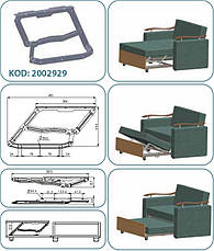 Механізм для дивану  Орфей Туреччина, фото 3