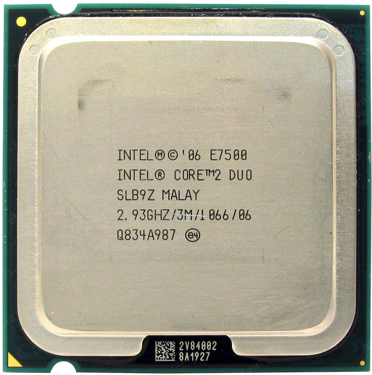 Б/В, Процесор, Intel Core 2 Duo E7500, s775, 2 ядра, 2.93 гГц