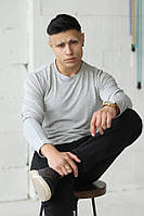 Лонгслів сірий Quest Wear