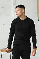 Лонгслів чорний Quest Wear