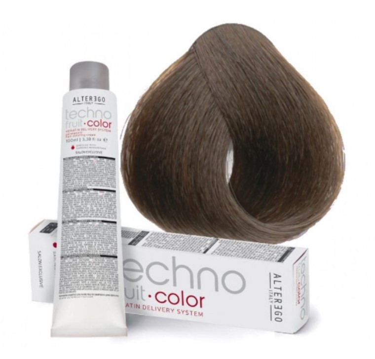 Technofruit Фарба для волосся 5/7 — Світлий каштановий коричневий, 100 мл