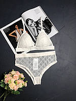 Жіночий комплект білизни Gucci Білий kk027