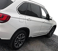 Боковые подножки (2 шт) BMW X5 F-15 2013-2018 гг. TMR Боковые пороги БМВ Х5 Ф15