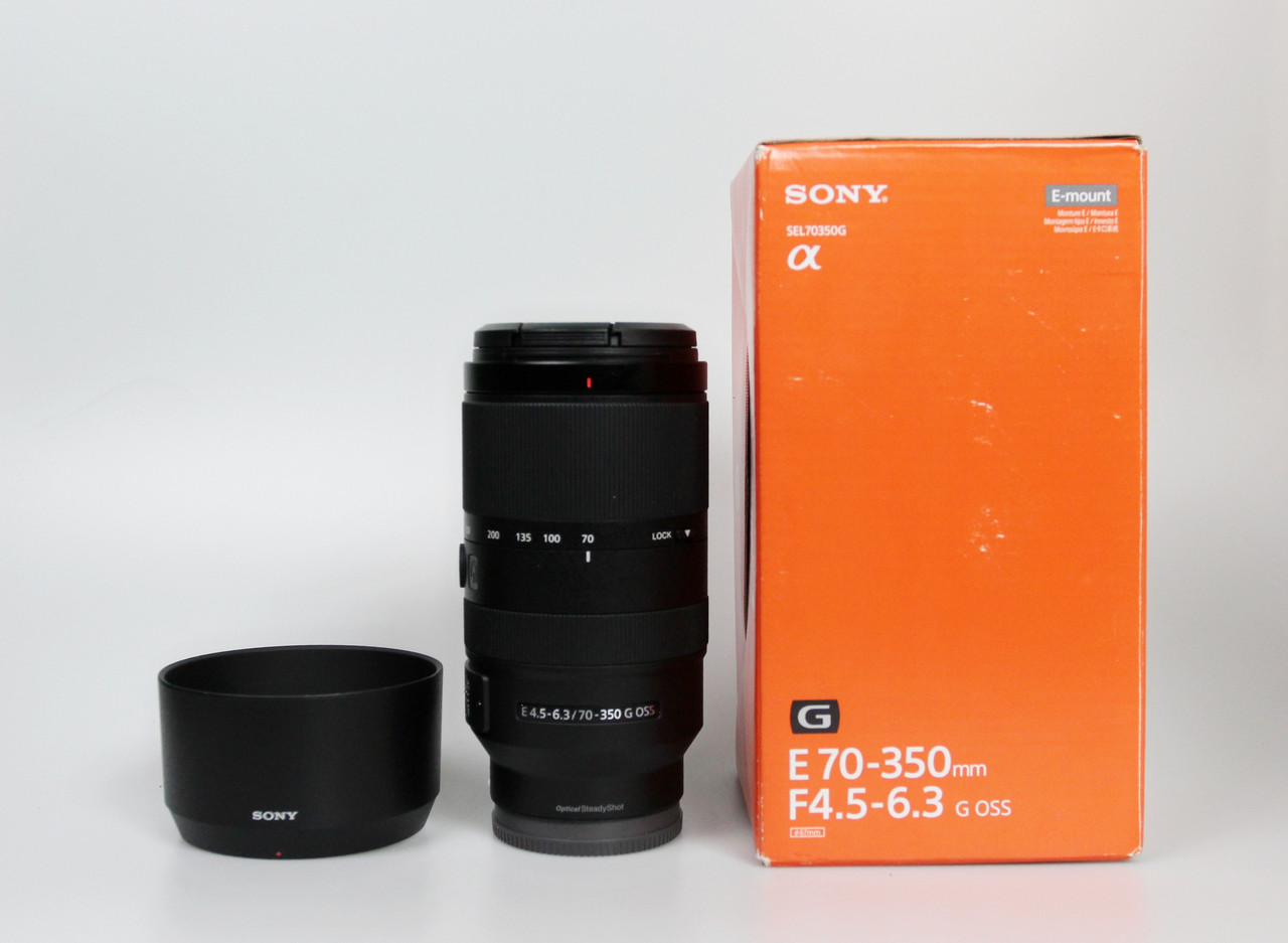 Об'єктив Sony E 70-350mm F/4.5-6.3 G OSS SEL70350G витринний зразок / У магазині в Київ