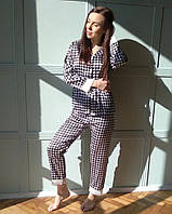 Піжама клітка з мереживом