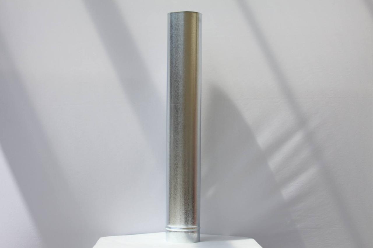 Труба вентиляционная оцинковка ф130, 1м - фото 1 - id-p433193477