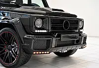 Накладка на передній бампер (G65) Mercedes G lass W463 1990-2018 рр. TMR Тюнінг переднього бампера Мерседес