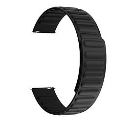 Силіконовий магнітний ремінець Primolux Magnet для годинника Xiaomi Watch S4 - Black