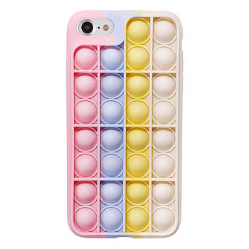 Чохол Pop-It Case для iPhone 7 Light rainbow
