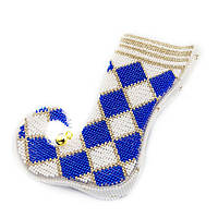 Набір для вишивання бісером об'ємної новорічної іграшки Golden Key N-041