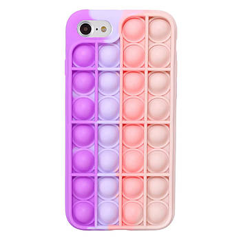 Чохол Pop-It Case для iPhone 7 Pink rainbow
